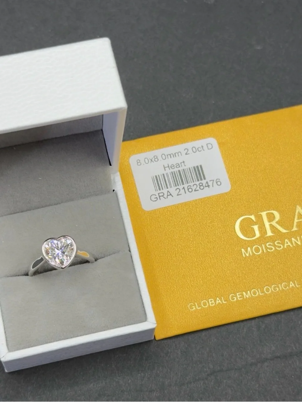 N/A 2ct heart